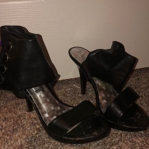 black heels